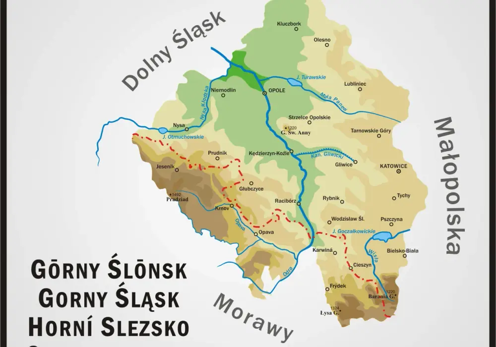 Mapa Górnego i Dolnego Śląska - Kluczowe informacje i szczegóły