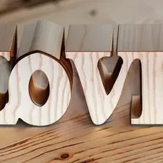 Dlaczego napis 'miłość' drewniany to doskonały prezent z Mazowsza?